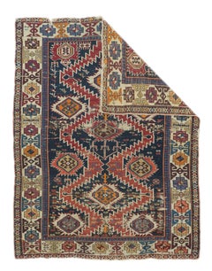Antique Shirvan Caucasian Rug 3'7'' x 4'6''