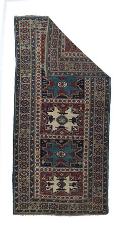 Alfombra Caucásica Shirvan Antigua 3'8'' x 8'3''