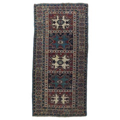 Tapis caucasien ancien Shirvan 3'8'' x 8'3''