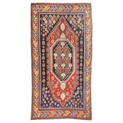 Antique Shirvan Caucasion Area Rug, Hand Knotted, circa 1890