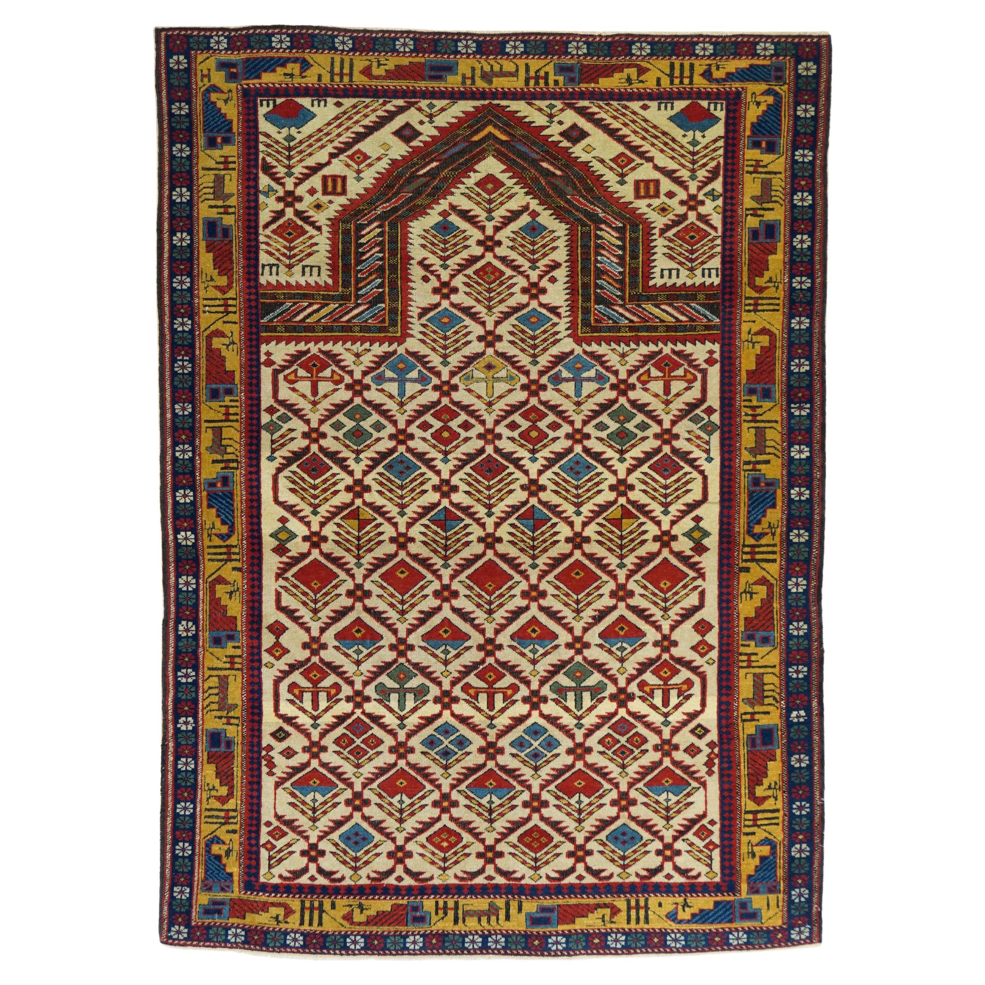 Antique Shirvan Daghestan Rug For Sale