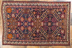 Antique Shirvan Carpet, Hand-Knotted Wool, Caucasus, 1910, Excellent