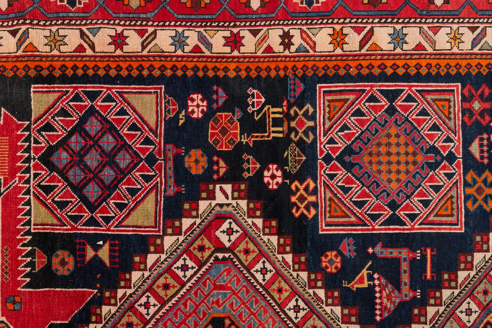 Antique Large Shirvan for Collection For Sale 4