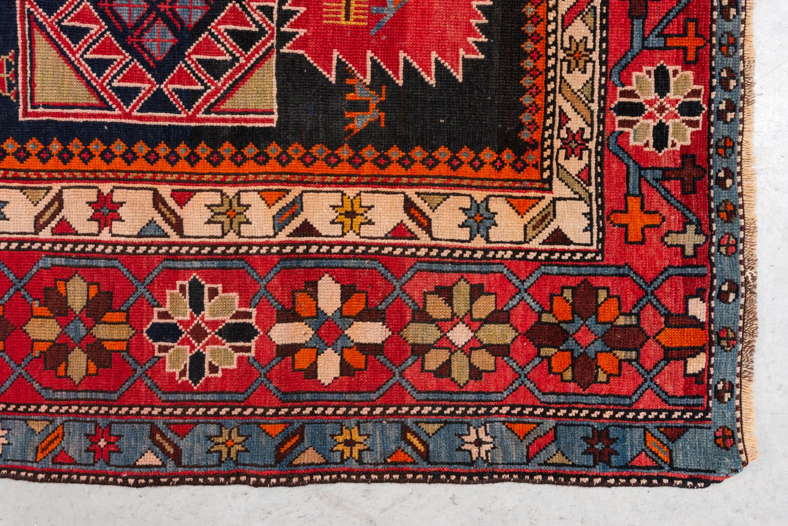 Hand-Knotted Antique Large Shirvan for Collection For Sale