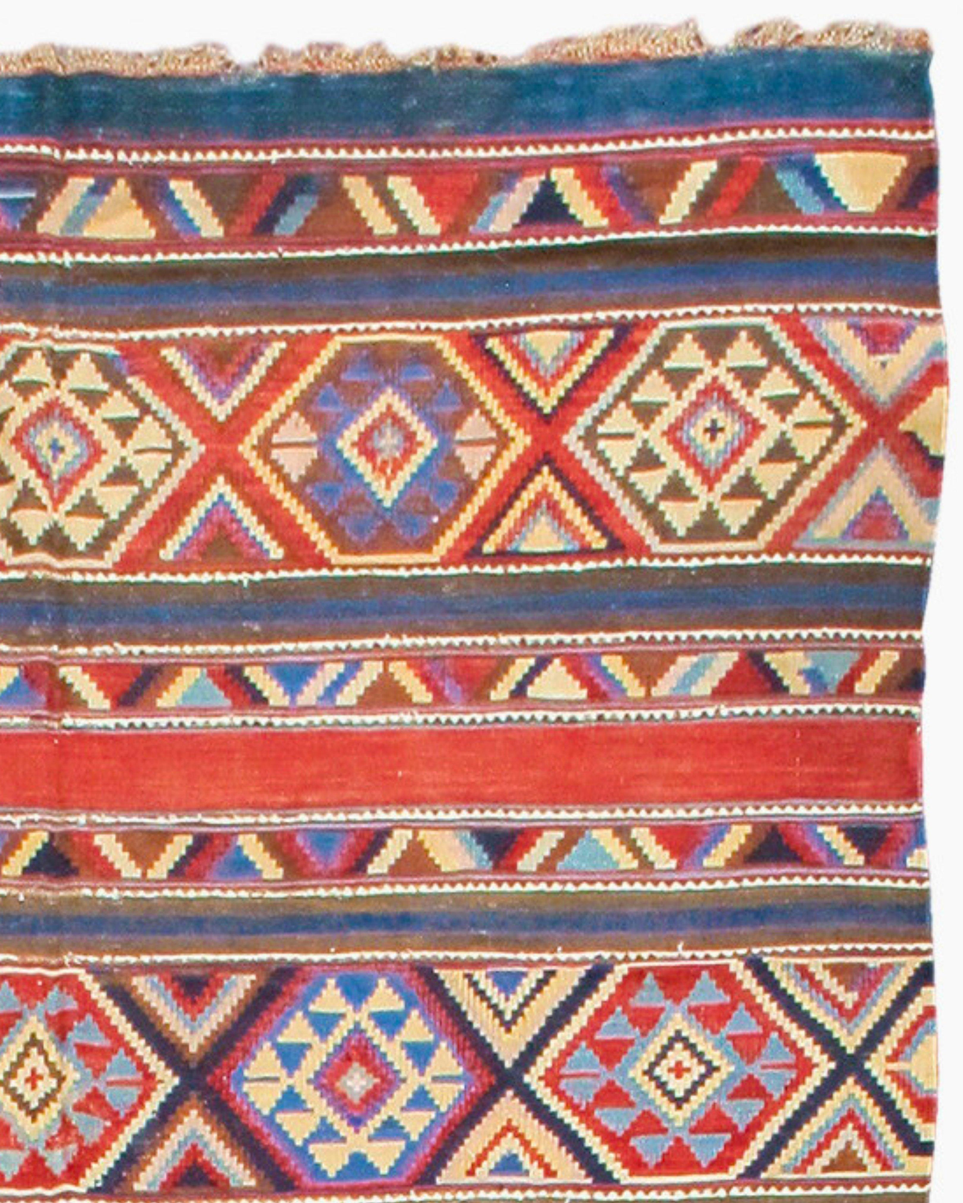 Antique Shirvan Kilim Rug, Late 19th Century

Additional Information:
Dimensions: 5'0