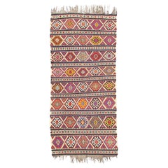 Antique Shirvan Kilim Rug, Late 19th Century