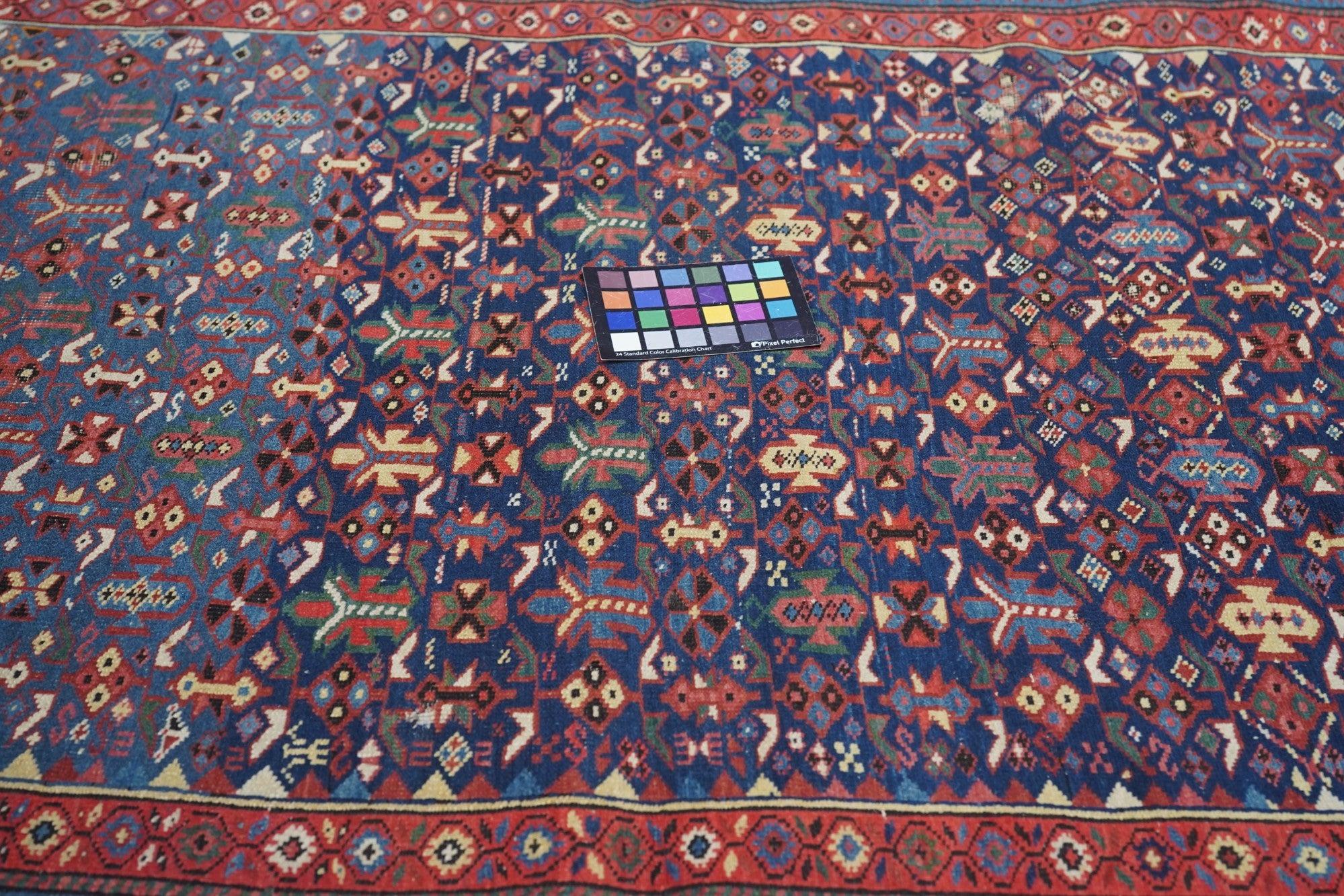 Lana Tappeto antico Shirvan-Kuba 3'6'' x 5'5'' in vendita