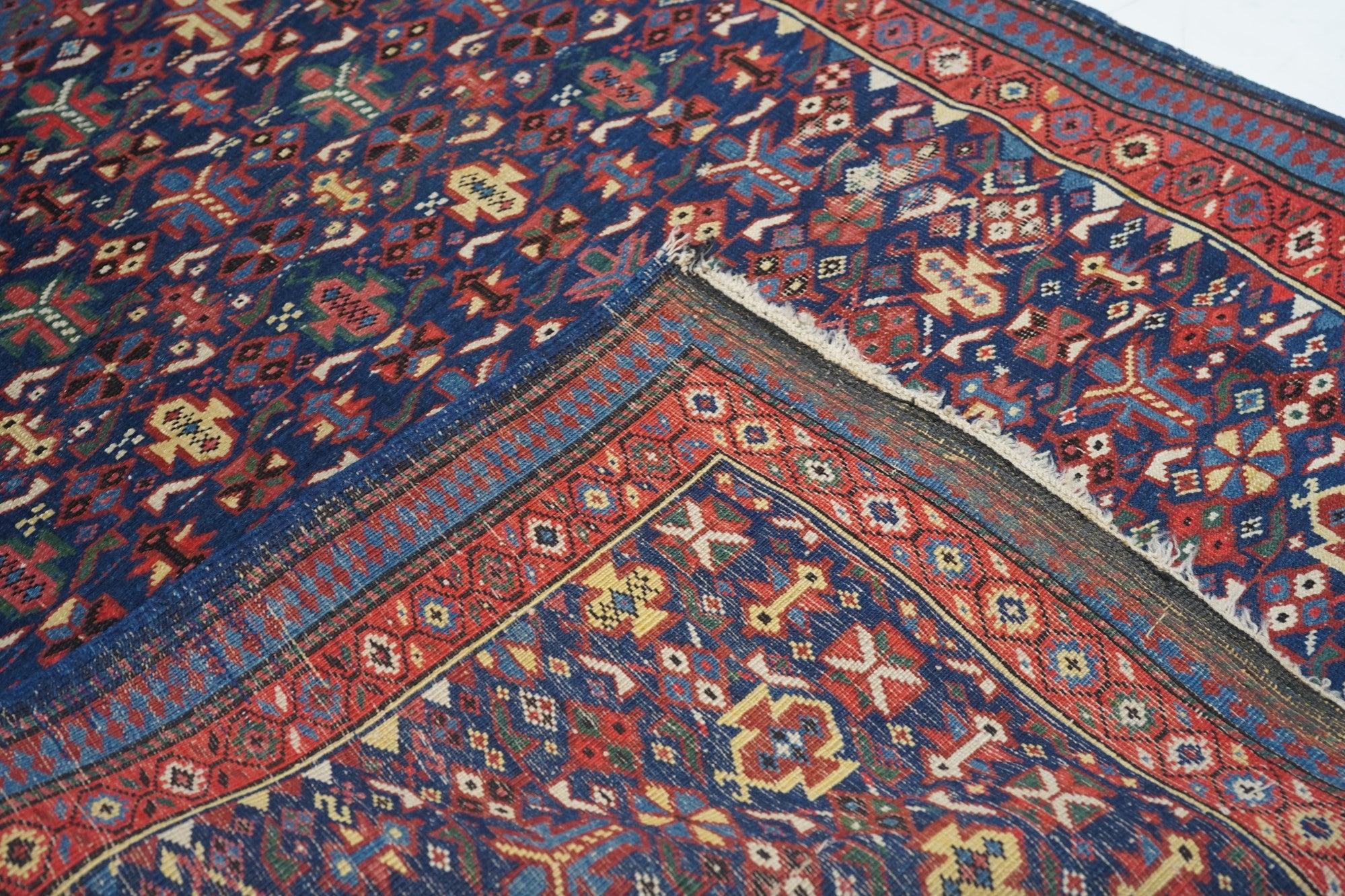 Tappeto antico Shirvan-Kuba 3'6'' x 5'5'' in vendita 2