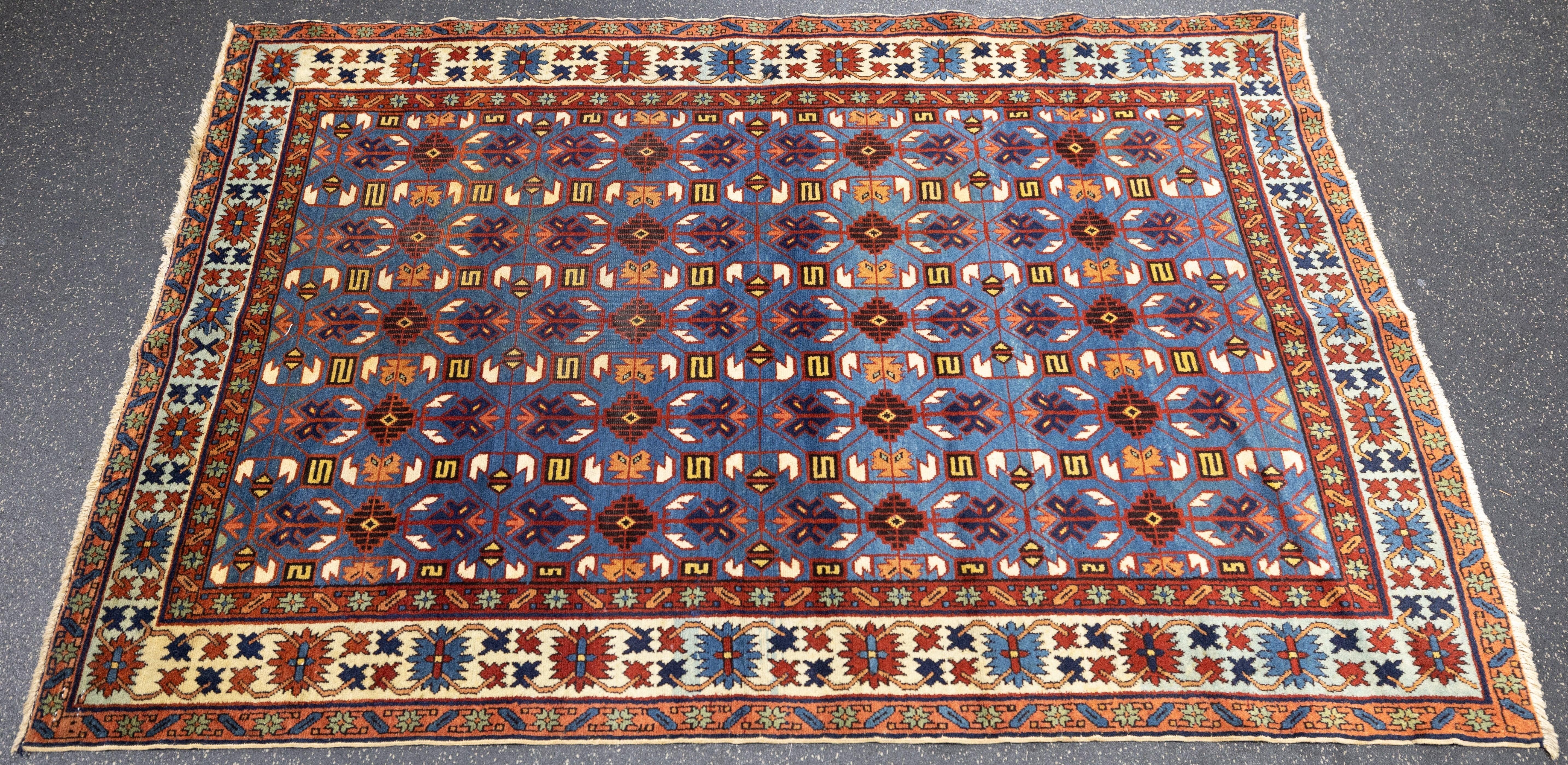 Antiker Shirvan Kuba-Teppich 3'7'' x 5'7'' im Angebot 2