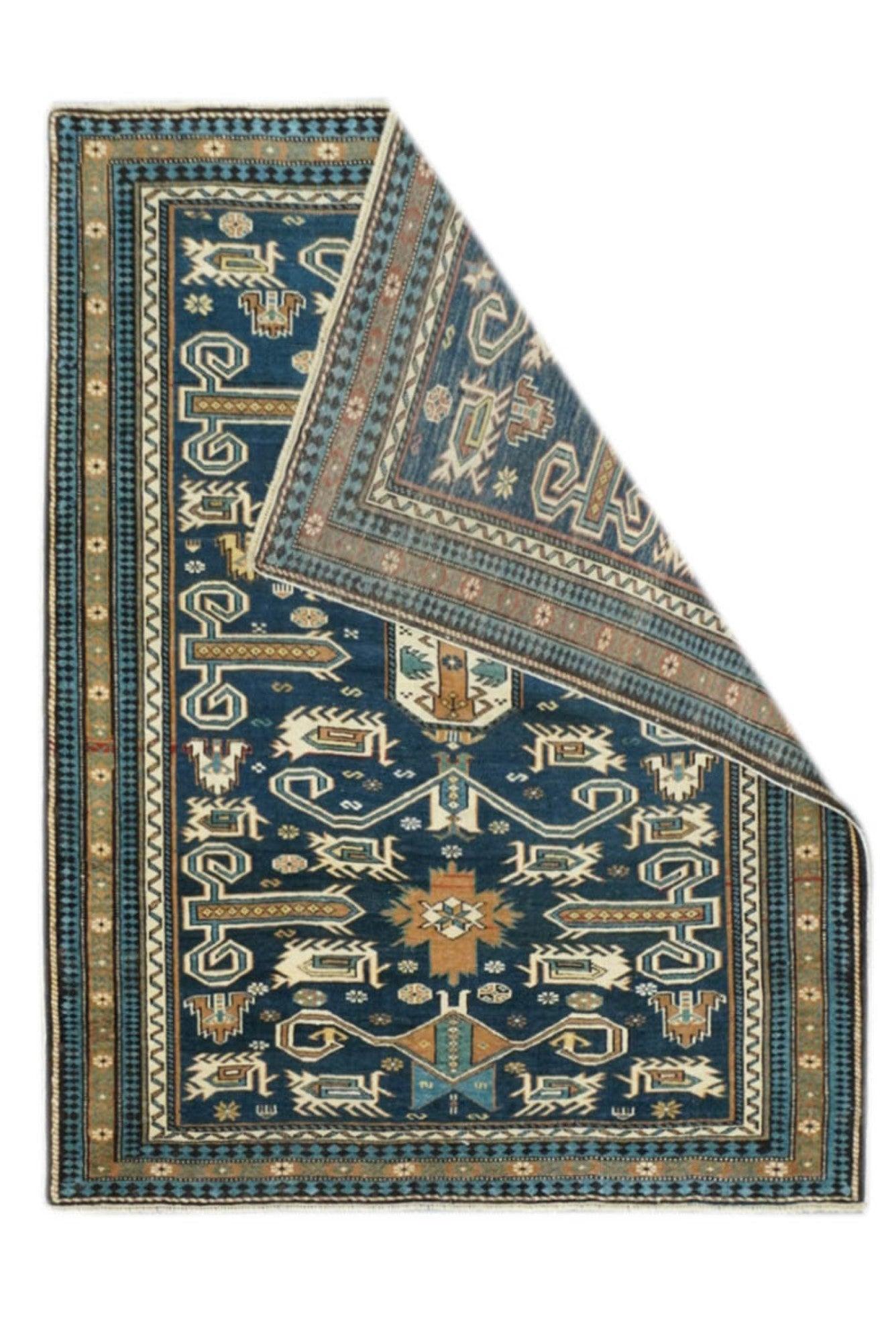Antique Shirvan Perpedil Rug 3'2'' x 4'0