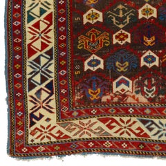 Antique Shirvan Prayer Rug - 19th Century Caucasian Prayer Shirvan Rug