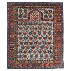 Antique Shirvan Prayer Rug - Late 19th Century