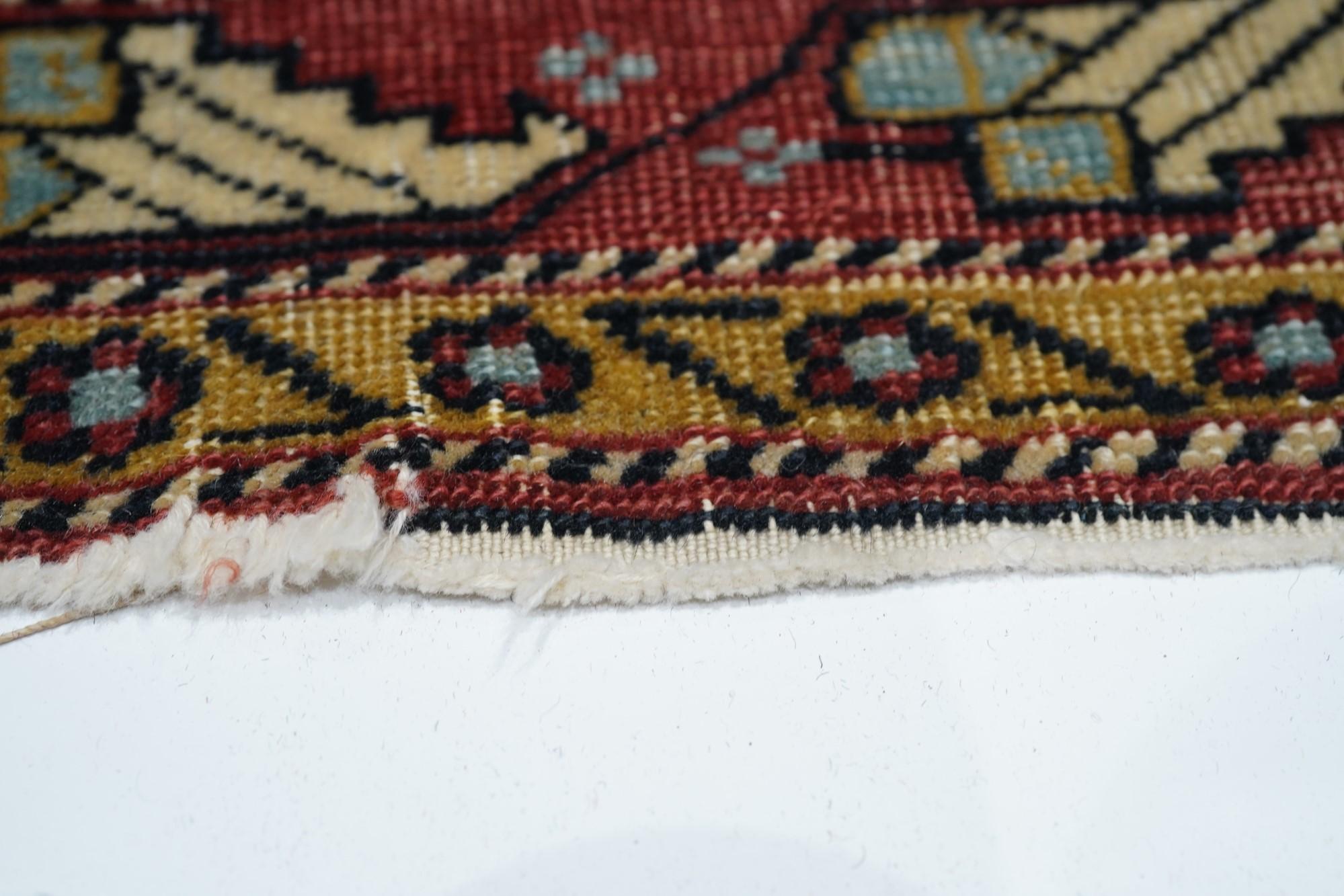 Tapis Shirvan ancien 2'11'' x 3'9'' Excellent état - En vente à New York, NY