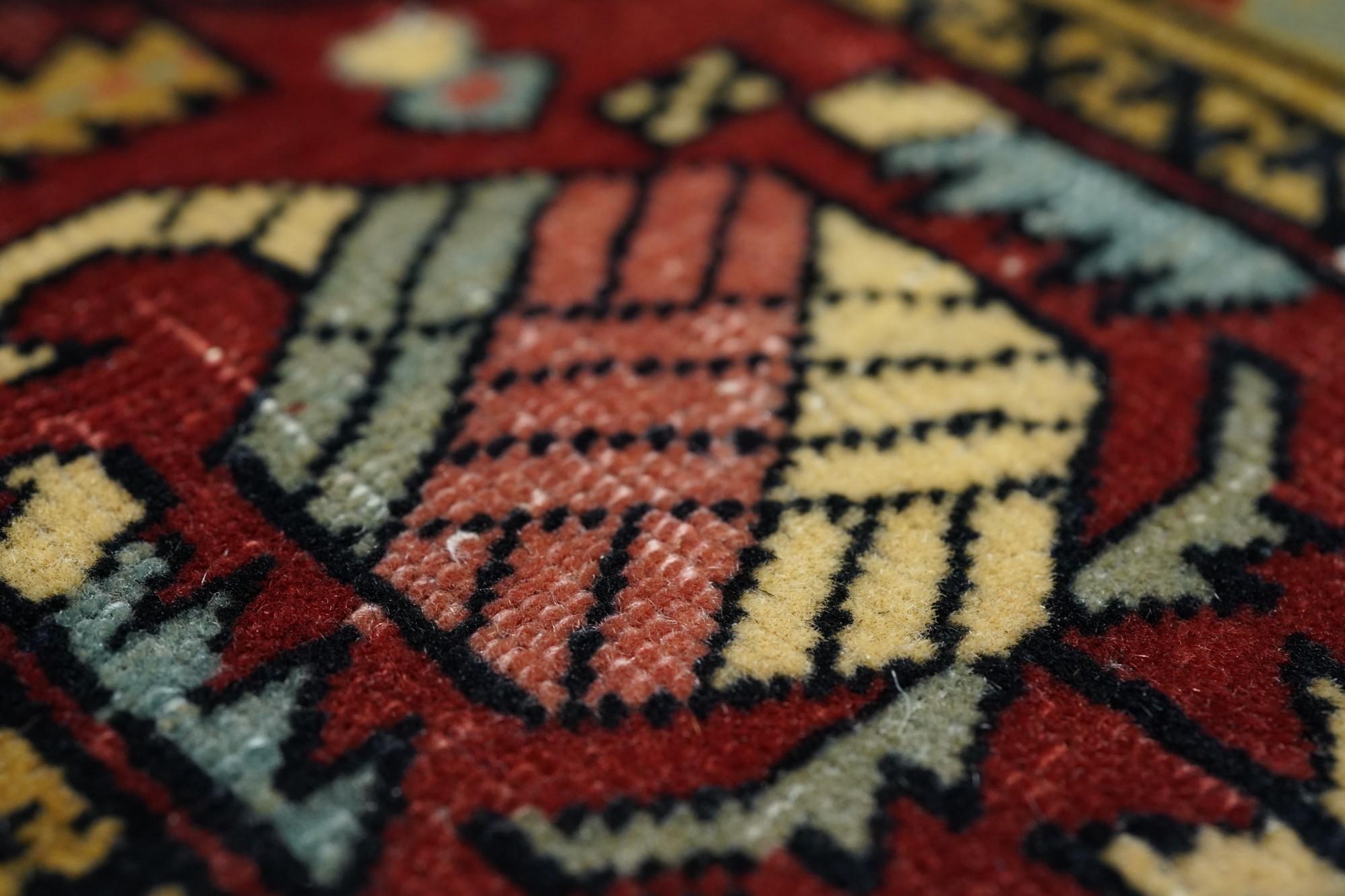 Tapis Shirvan ancien 2'11'' x 3'9'' en vente 2