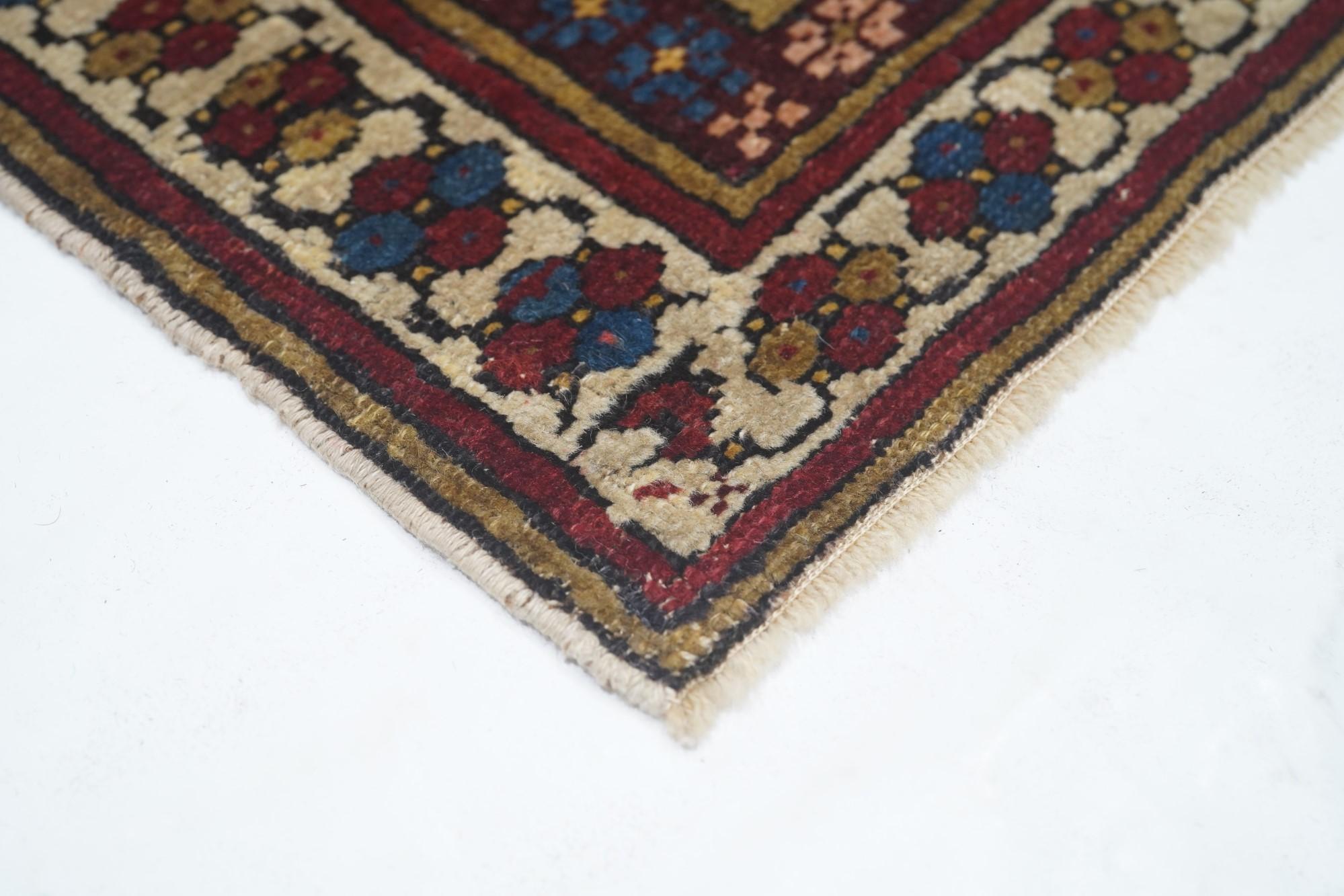 Asian Antique Shirvan Rug For Sale