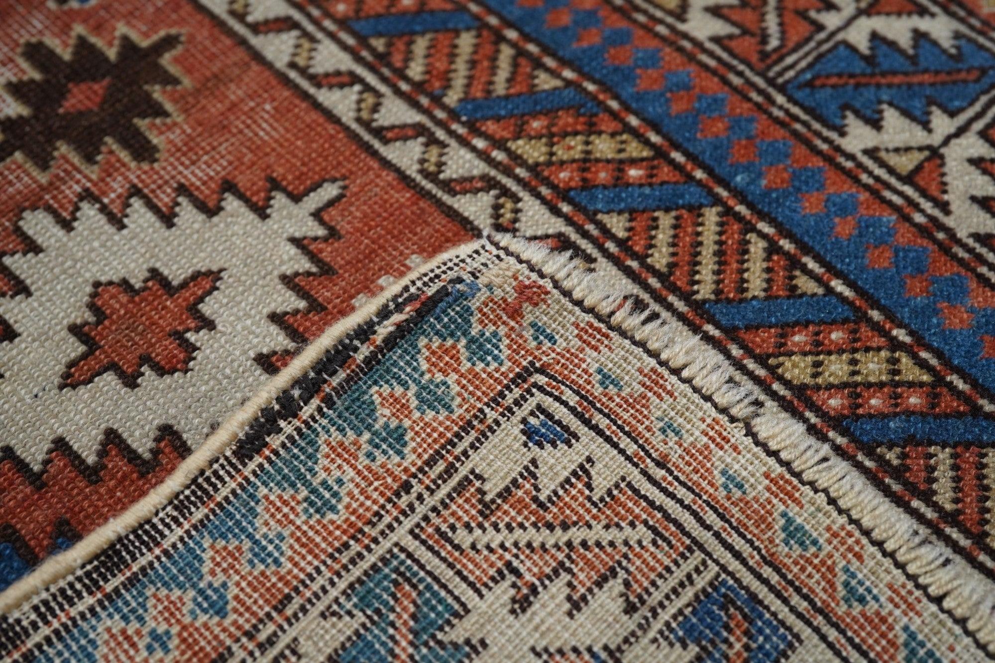 Antique Shirvan  Rug 2'7'' x 3'9'' For Sale 3