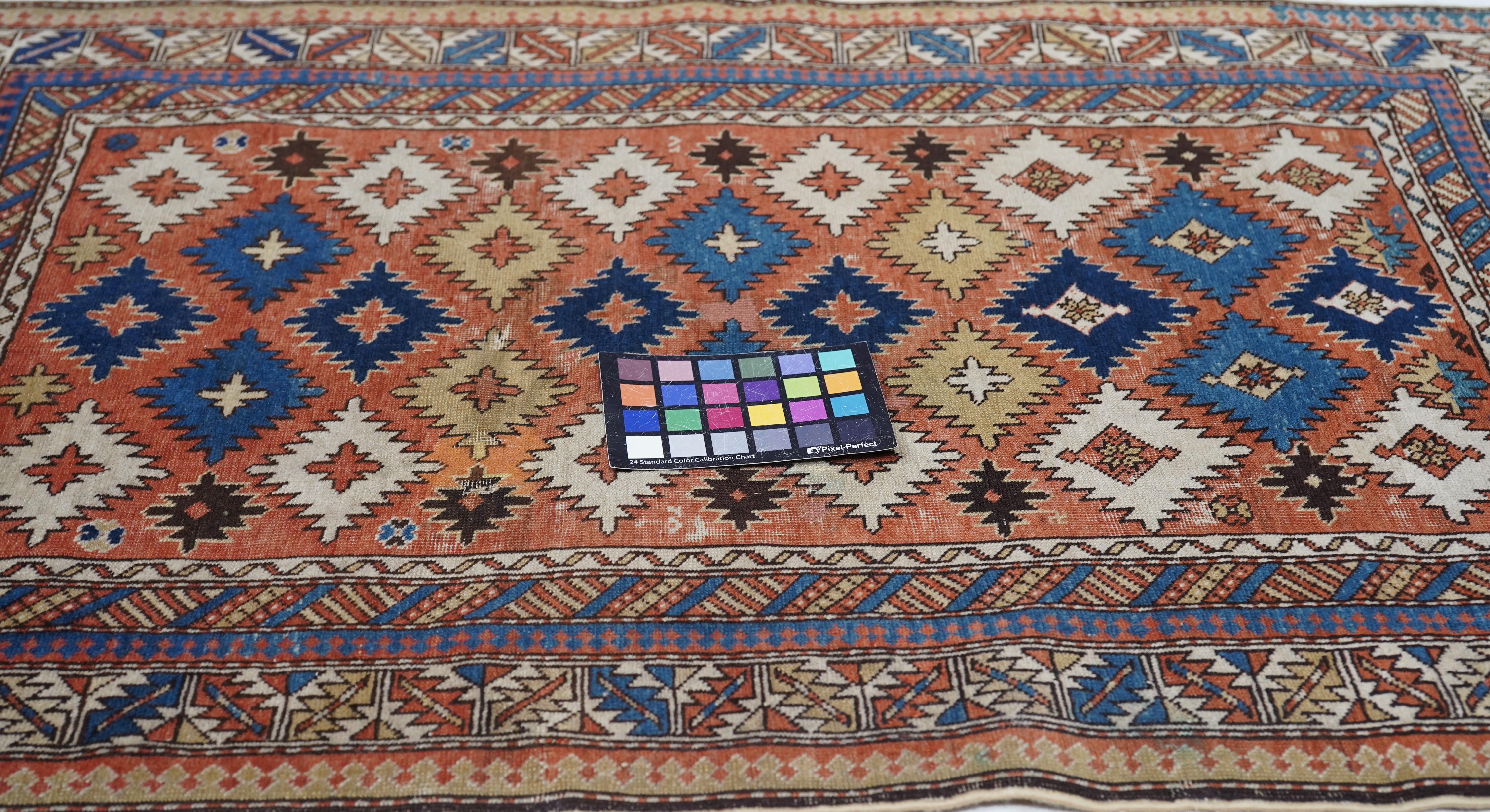 Antique Shirvan  Rug 2'7'' x 3'9'' For Sale 2
