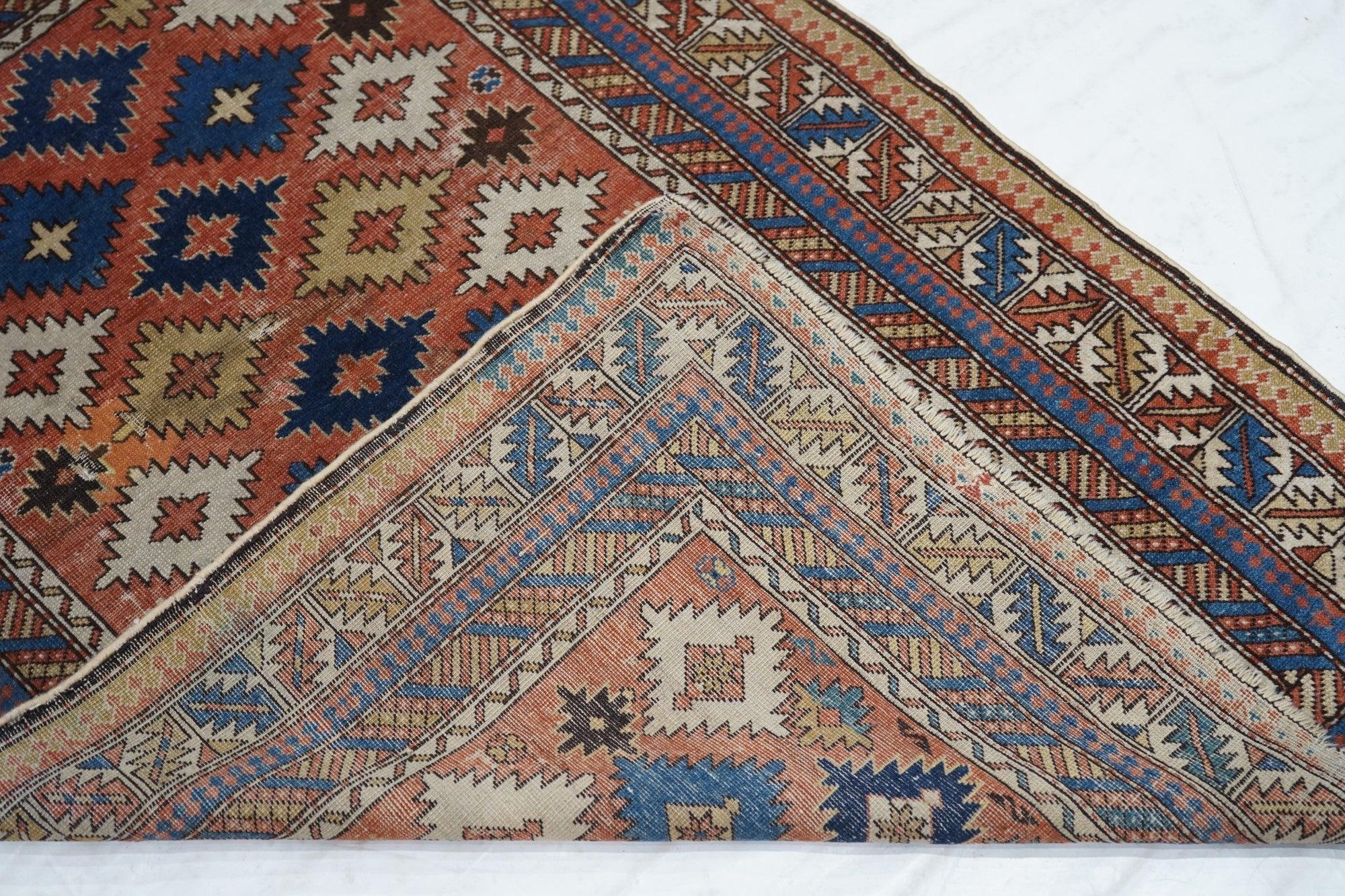 Antique Shirvan  Rug 2'7'' x 3'9'' For Sale 4
