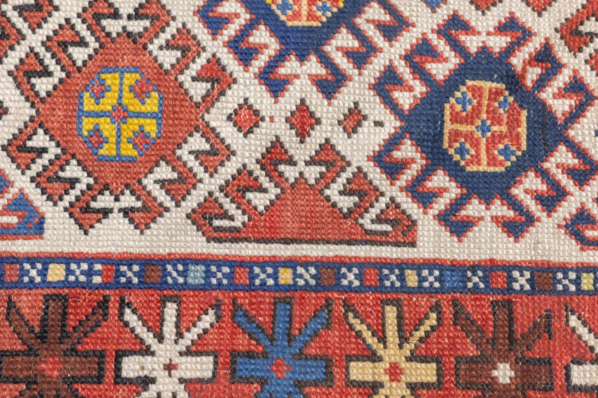 Antique Shirvan Rug 2'8'' x 4'9'' im Angebot 1