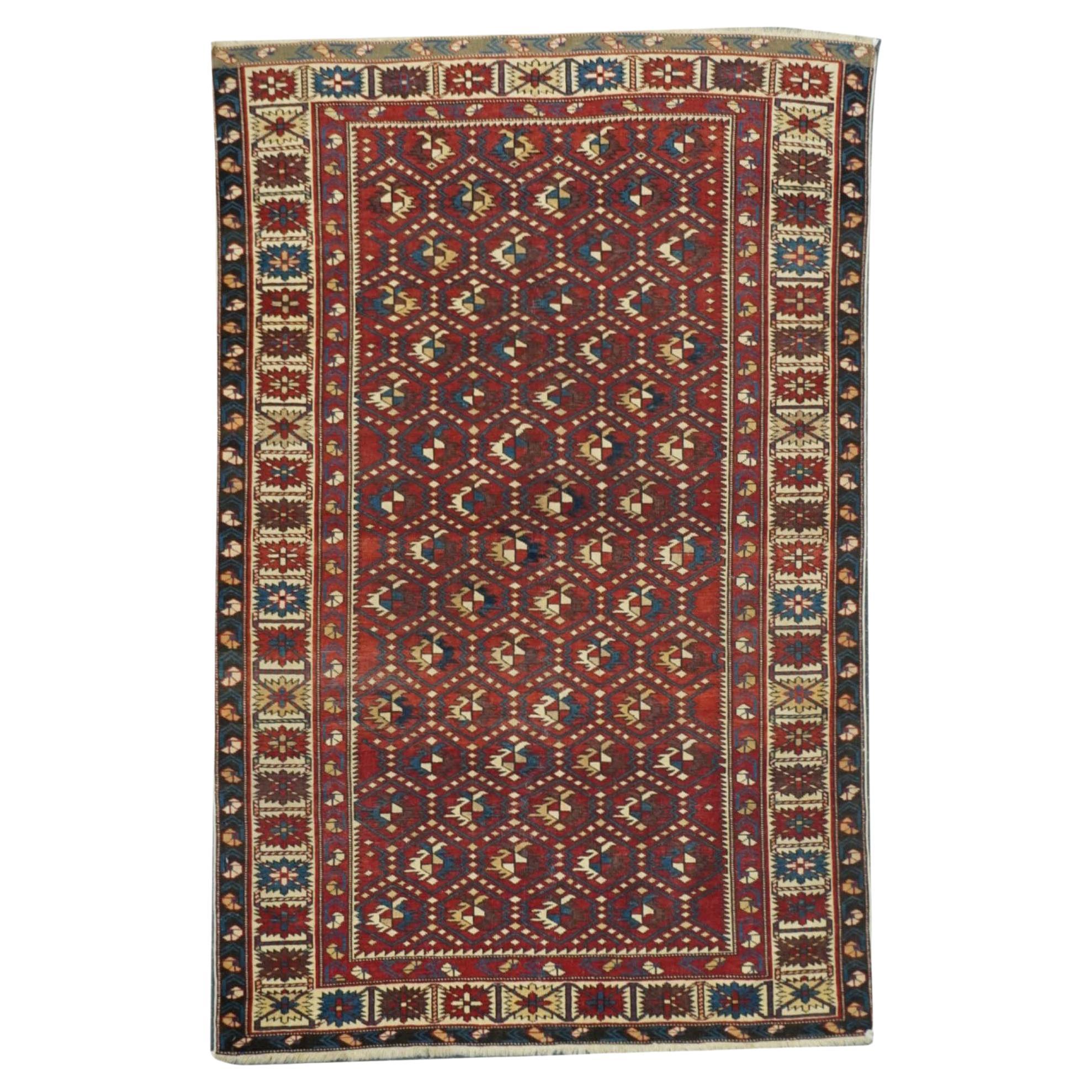 Antique Shirvan Rug 3'10'' x 5'11''