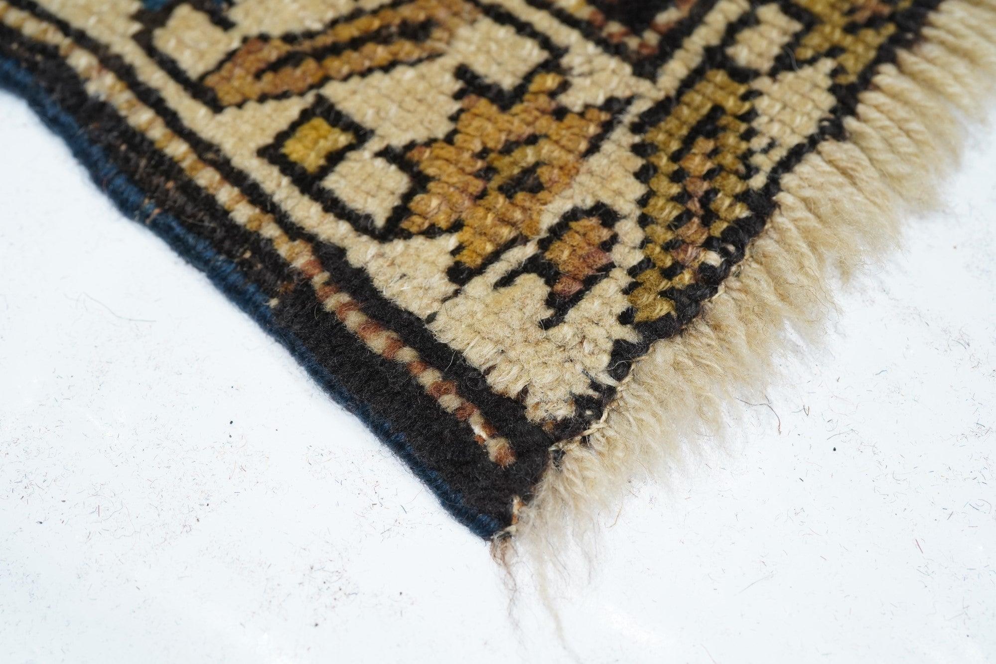 Caucasian Antique Shirvan Rug 3'10'' x 5'2'' For Sale