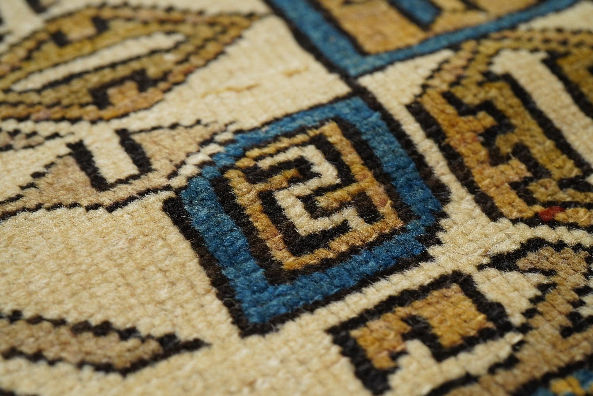 Wool Antique Shirvan Rug 3'10'' x 5'2'' For Sale