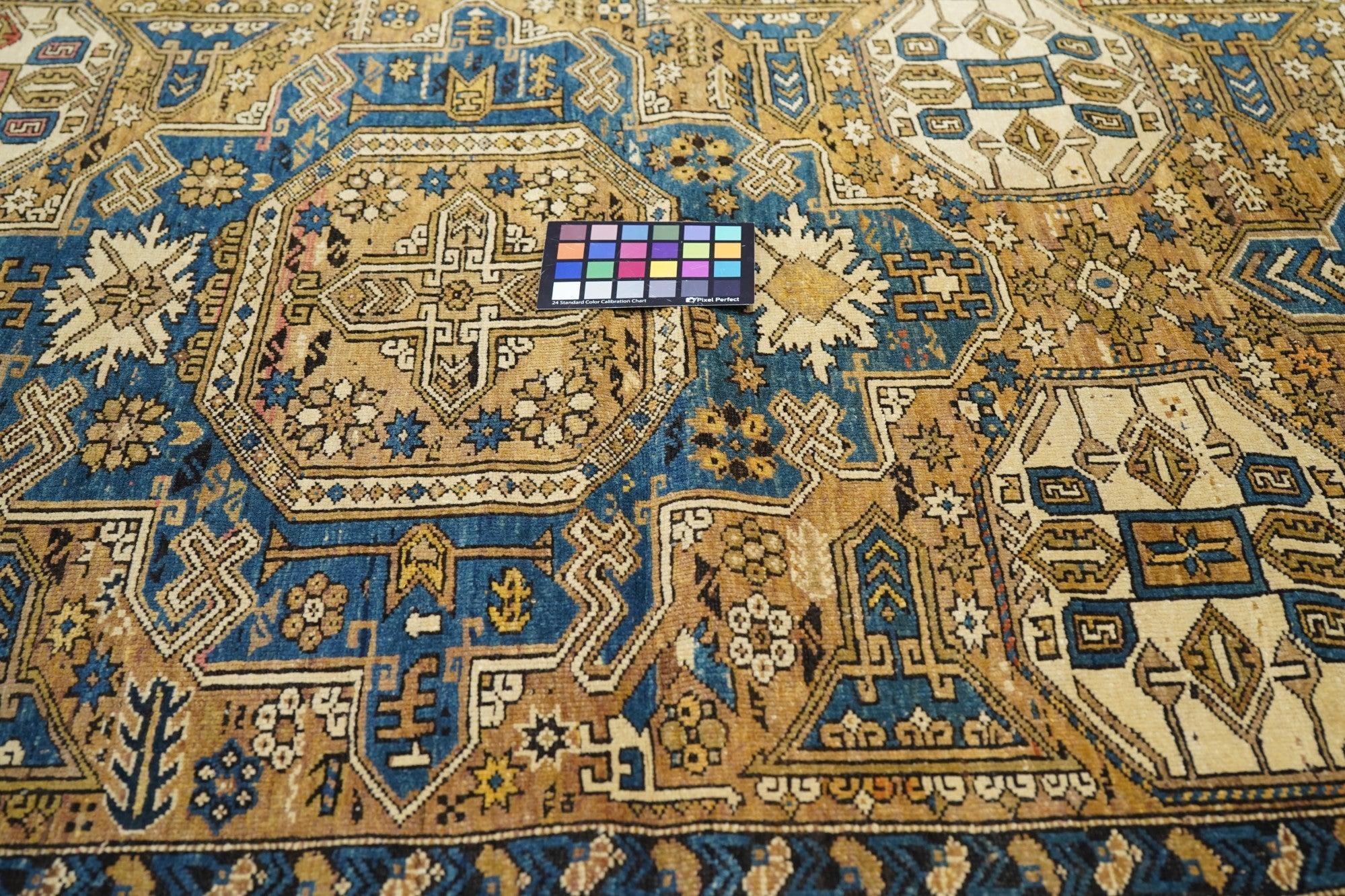 Antique Shirvan Rug 3'10'' x 5'2'' For Sale 3