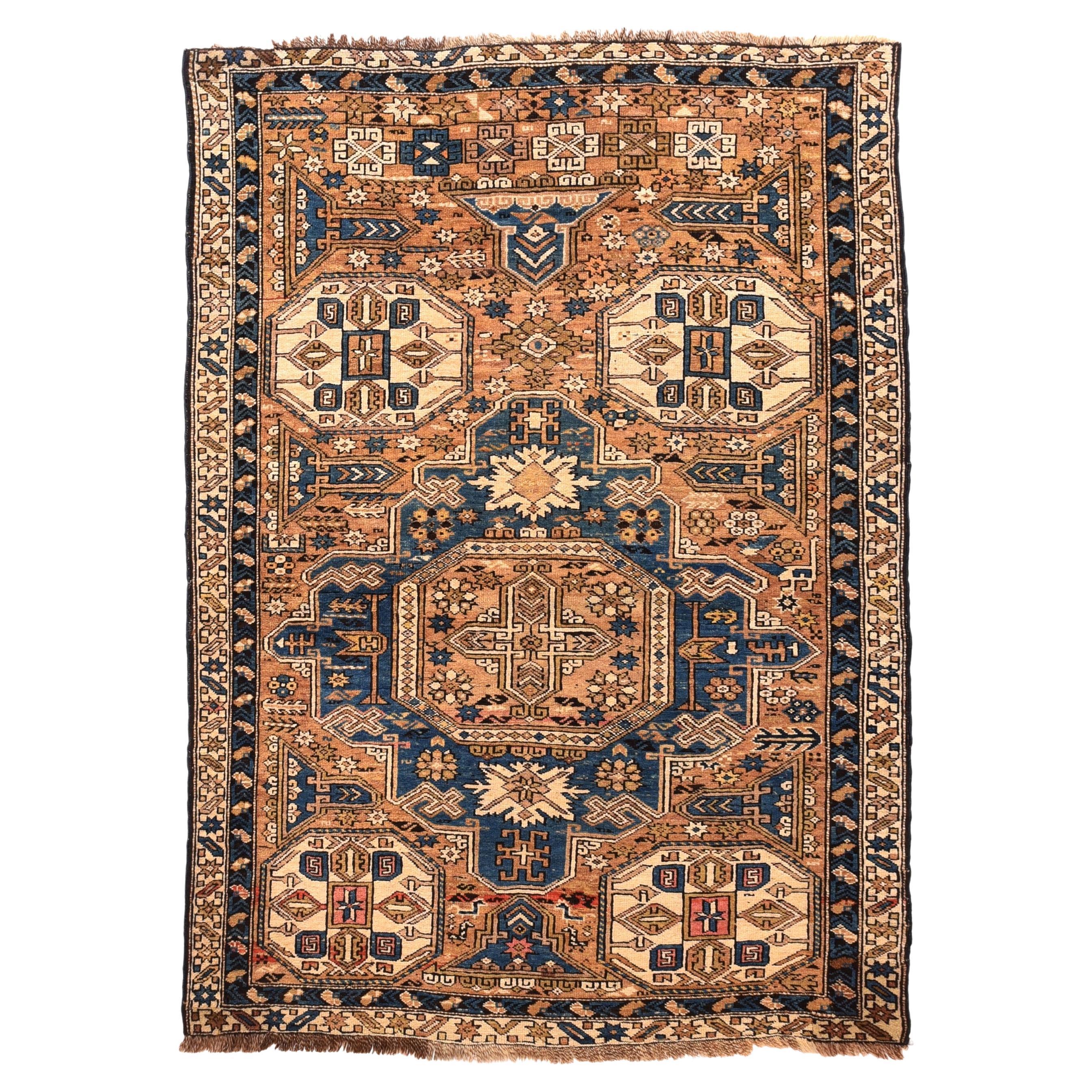 Tapis Shirvan ancien 3'10'' x 5'2''