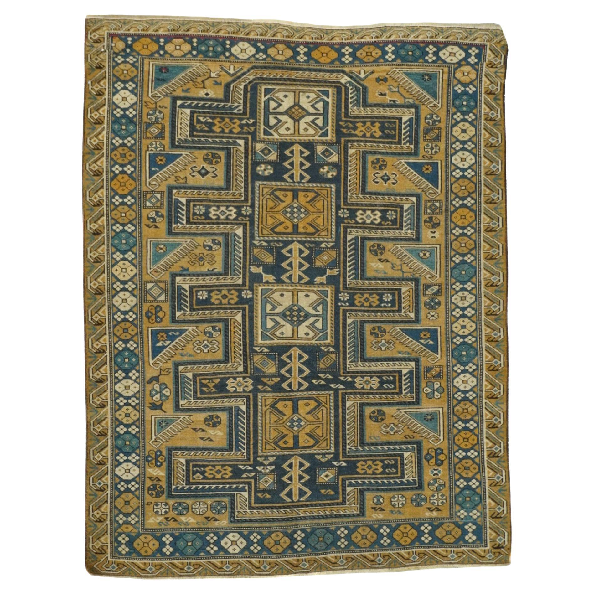 Antique Shirvan Rug 3'9'' x 4'10''