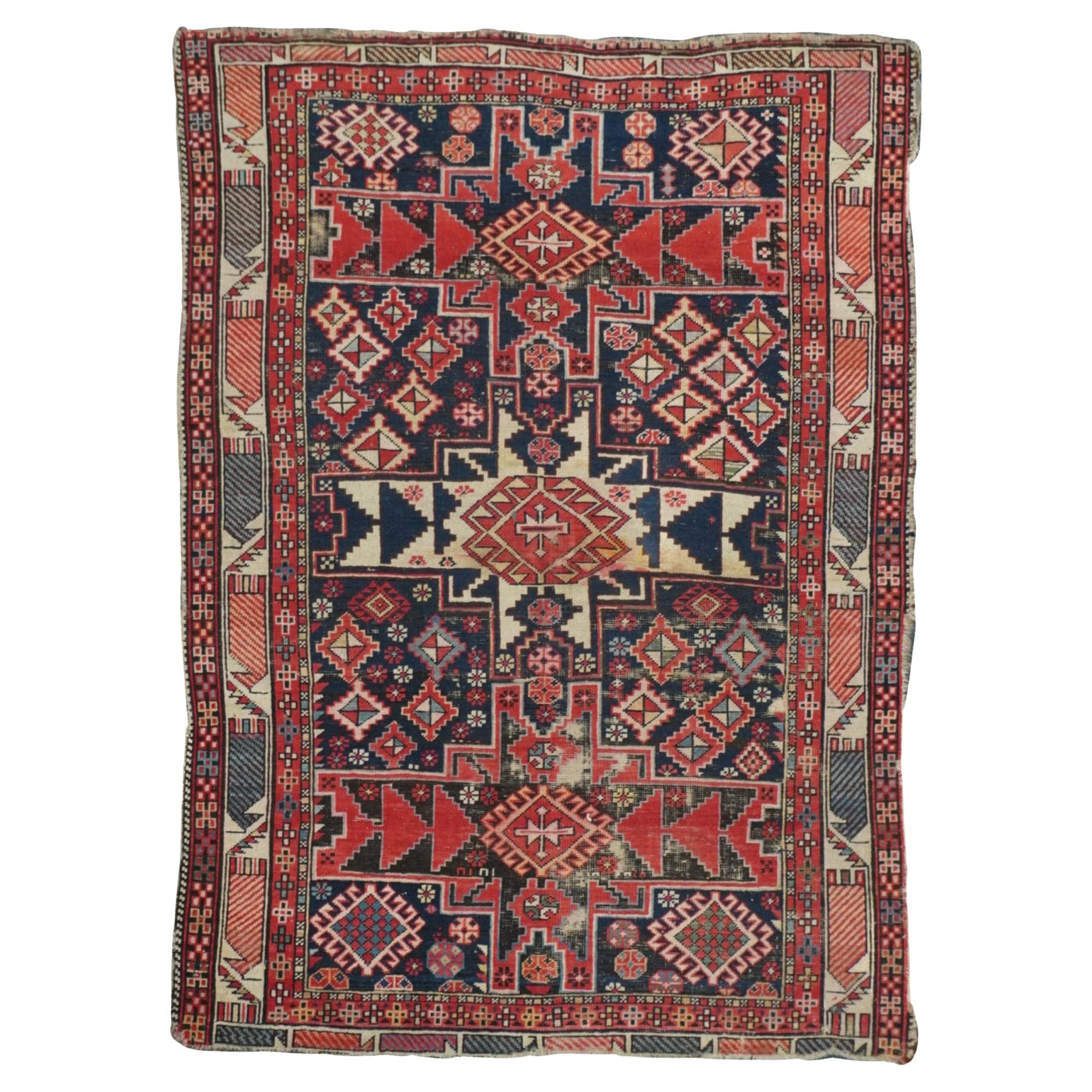 Antique Shirvan Rug 3'9'' x 5'4''