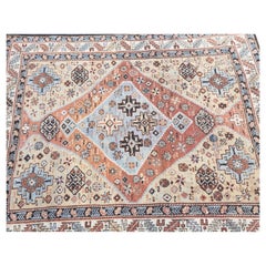 Antique Shirvan Rug 4'0" x 4'5''