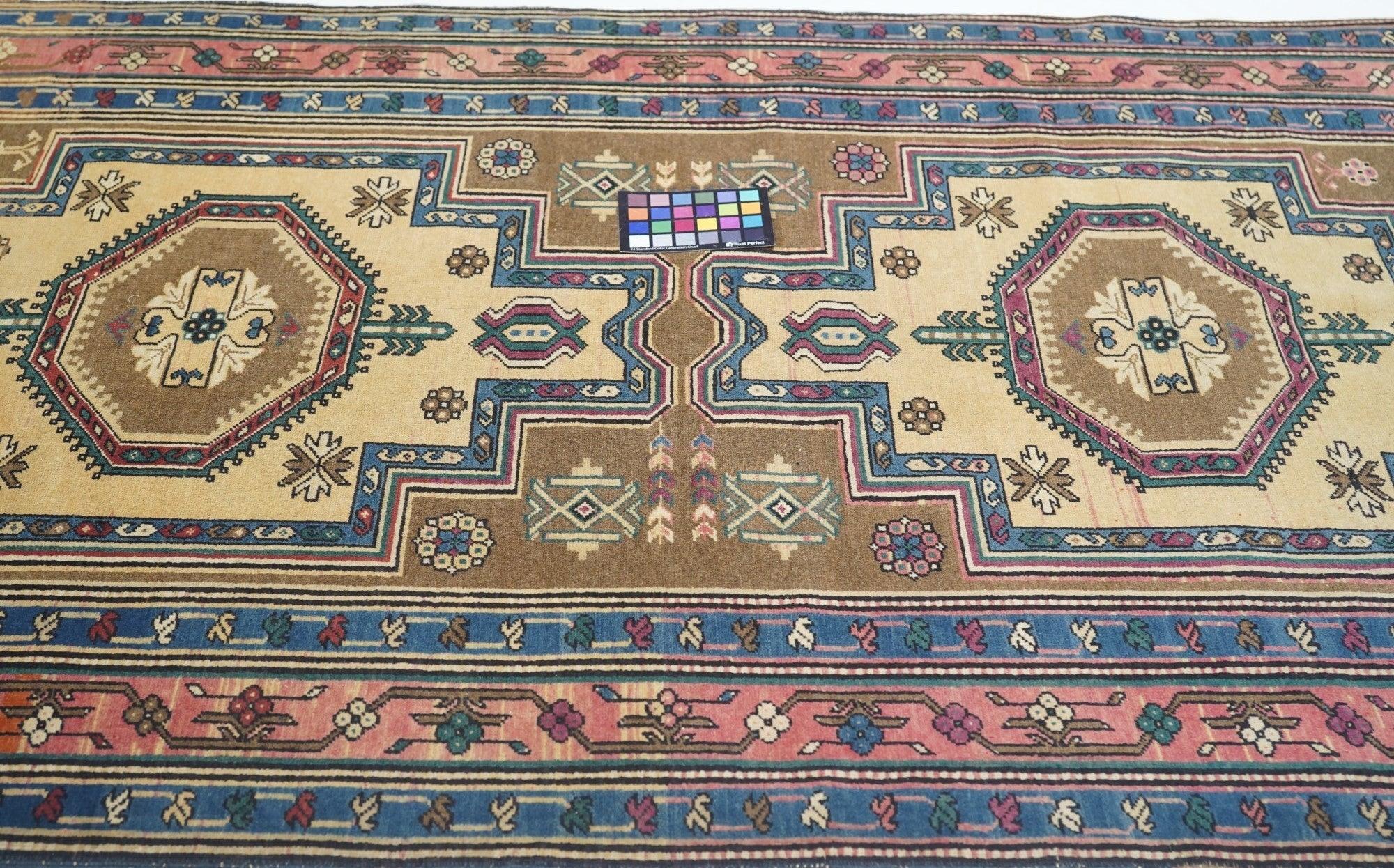 Wool Antique Shirvan Rug 4'1'' x 6'9'' For Sale