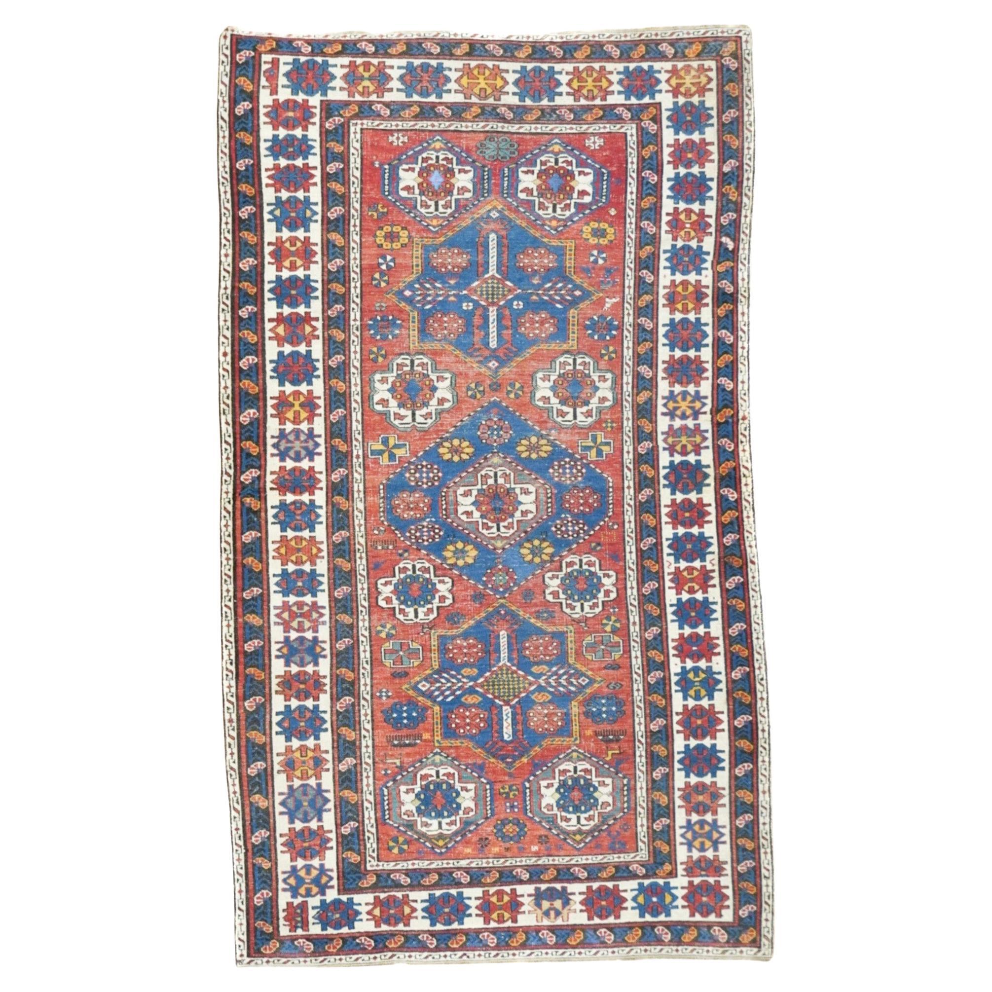 Antique Shirvan Rug 4'1'' x 7'0"