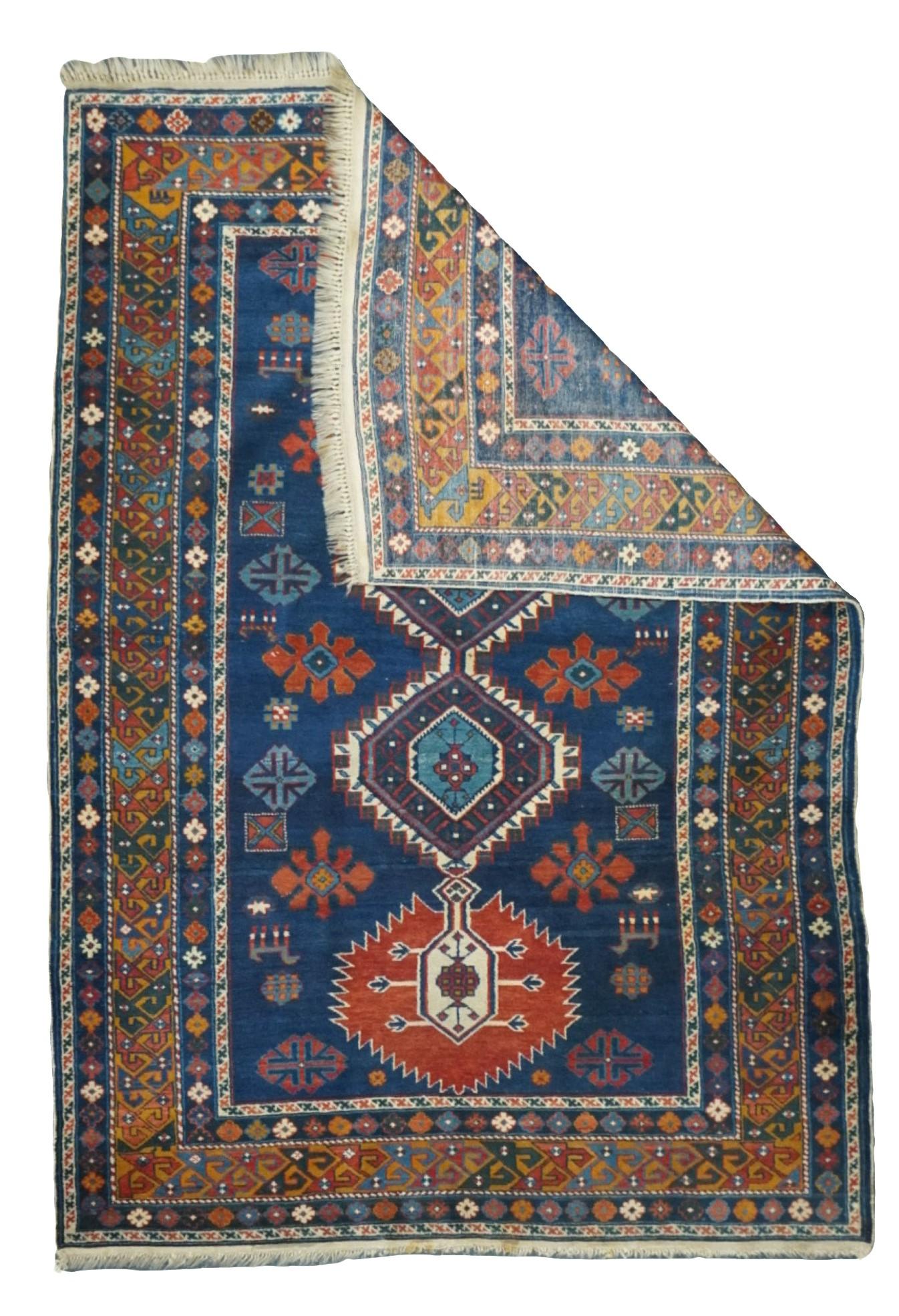 Tapis Shirvan antique 4'2'' x 6'0