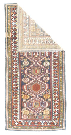 Tapis Shirvan ancien 4'2'' x 8'7''