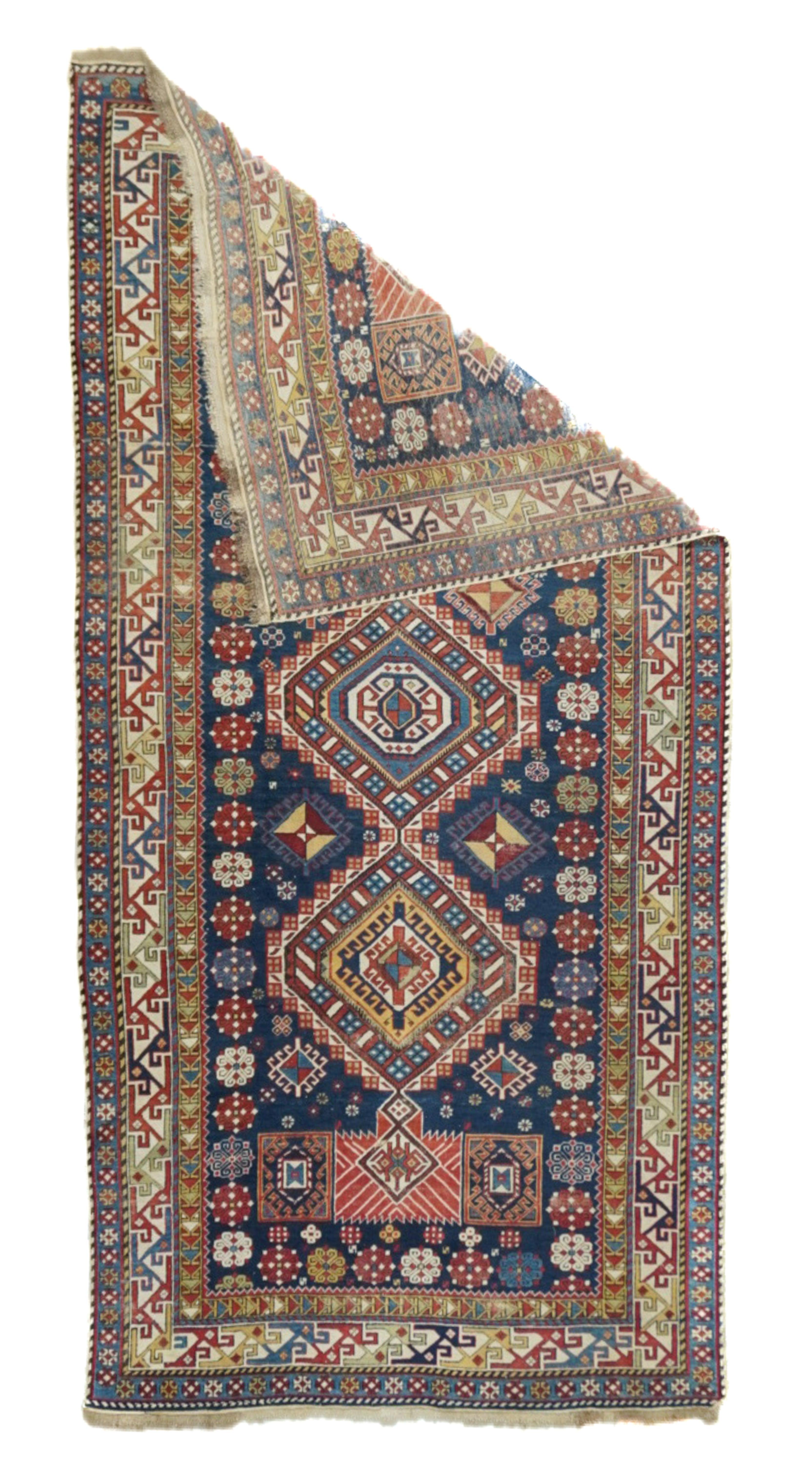 Tapis Shirvan antique 4'5'' x 9'0