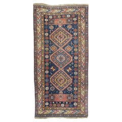 Antiker Shirvan-Teppich 4'5'' x 9'0"