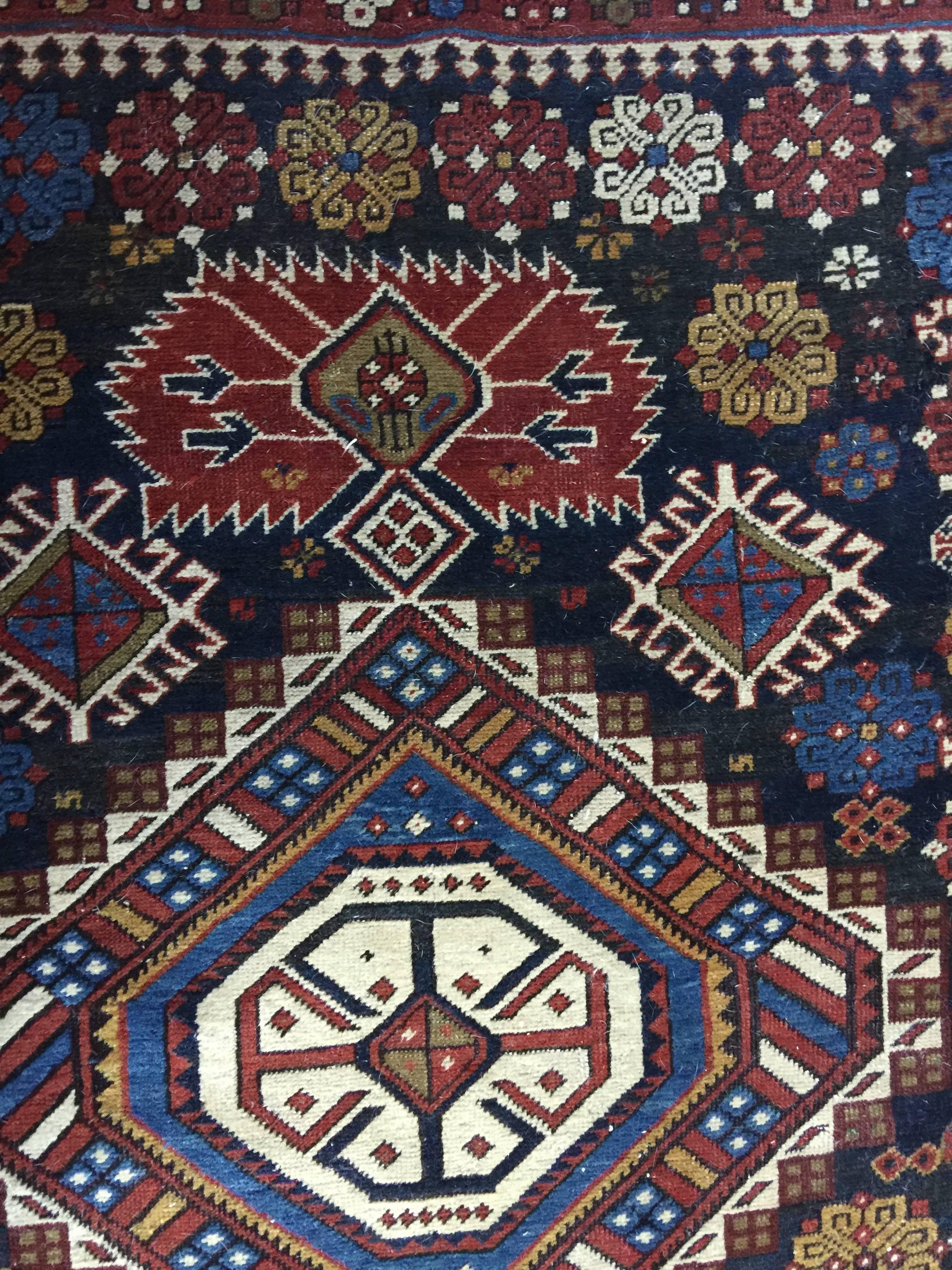 Antique Shirvan Rug For Sale 10