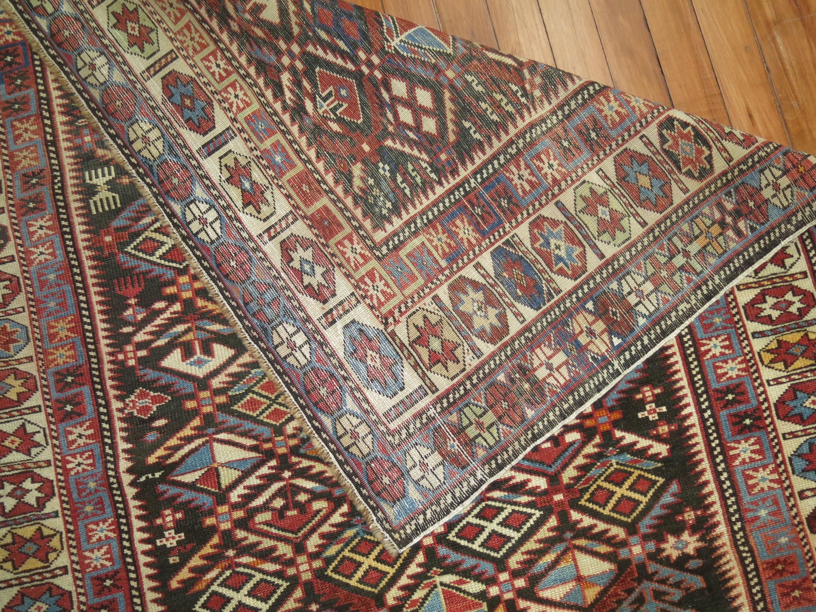 A geometric tribal looking Caucasian shirvan rug from the early 20th century

Antique Caucasian rugs from the Shirvan district village are still considered one of the best decorative and collector type of rugs from that the Caucasian