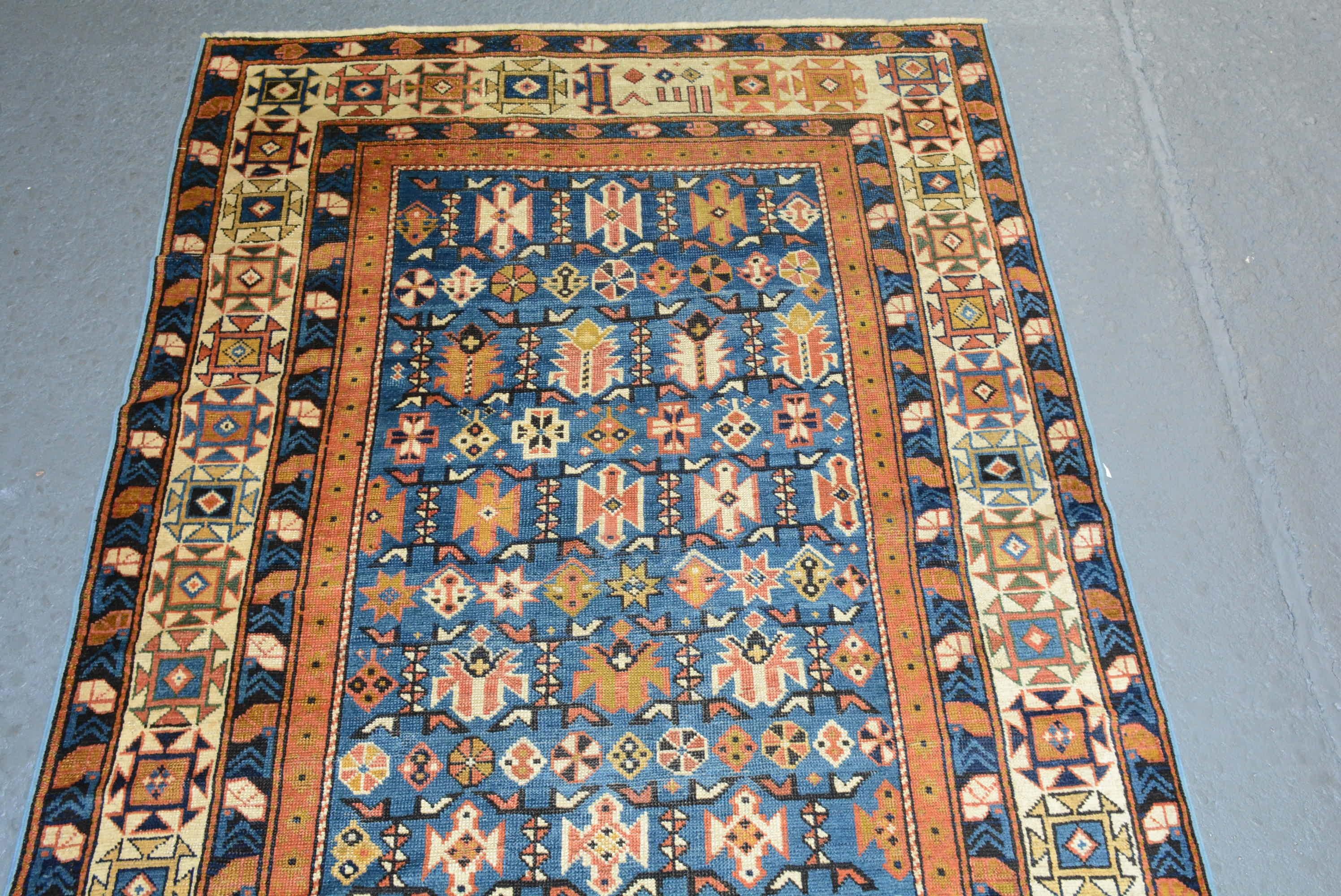 Tribal Antique Shirvan Rug For Sale