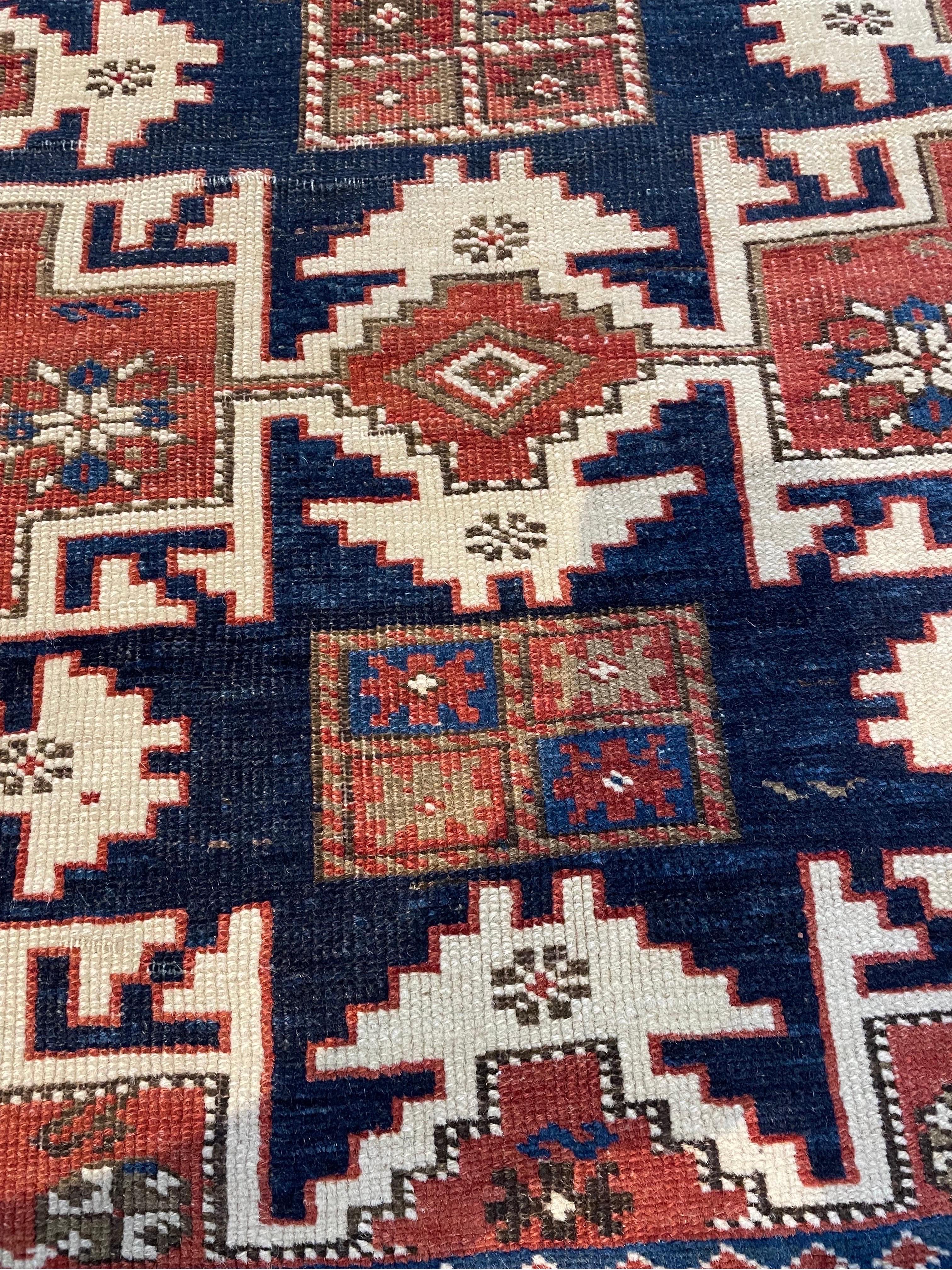 Tribal Antique Shirvan Rug  For Sale