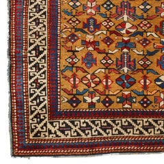 Tappeto antico Shirvan - Tappeto Kuba Shirvan della fine del XIX secolo, tappeto caucasico