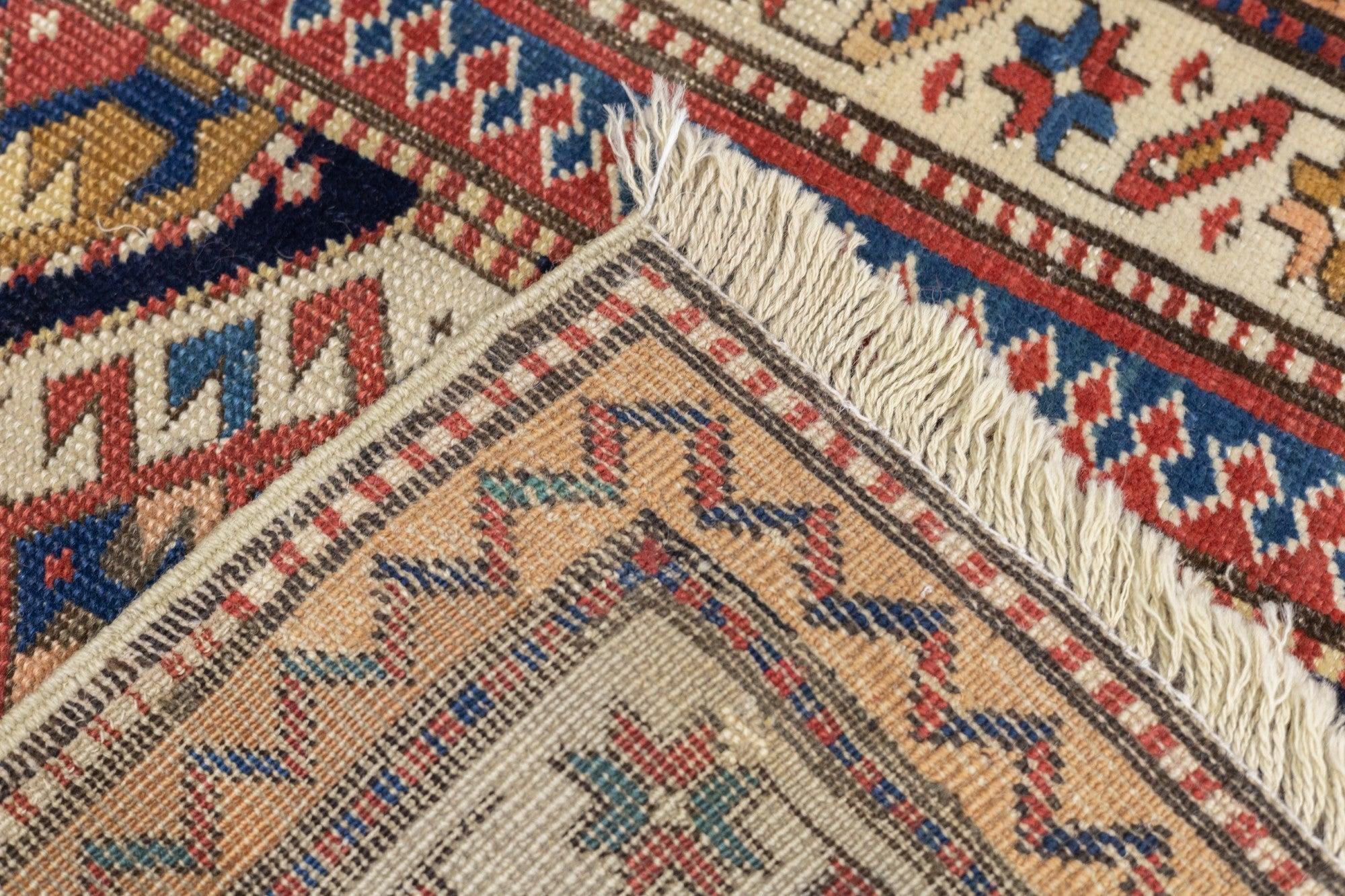 Runner Shirvan antico 3'4'' x 9'6'' in vendita 4