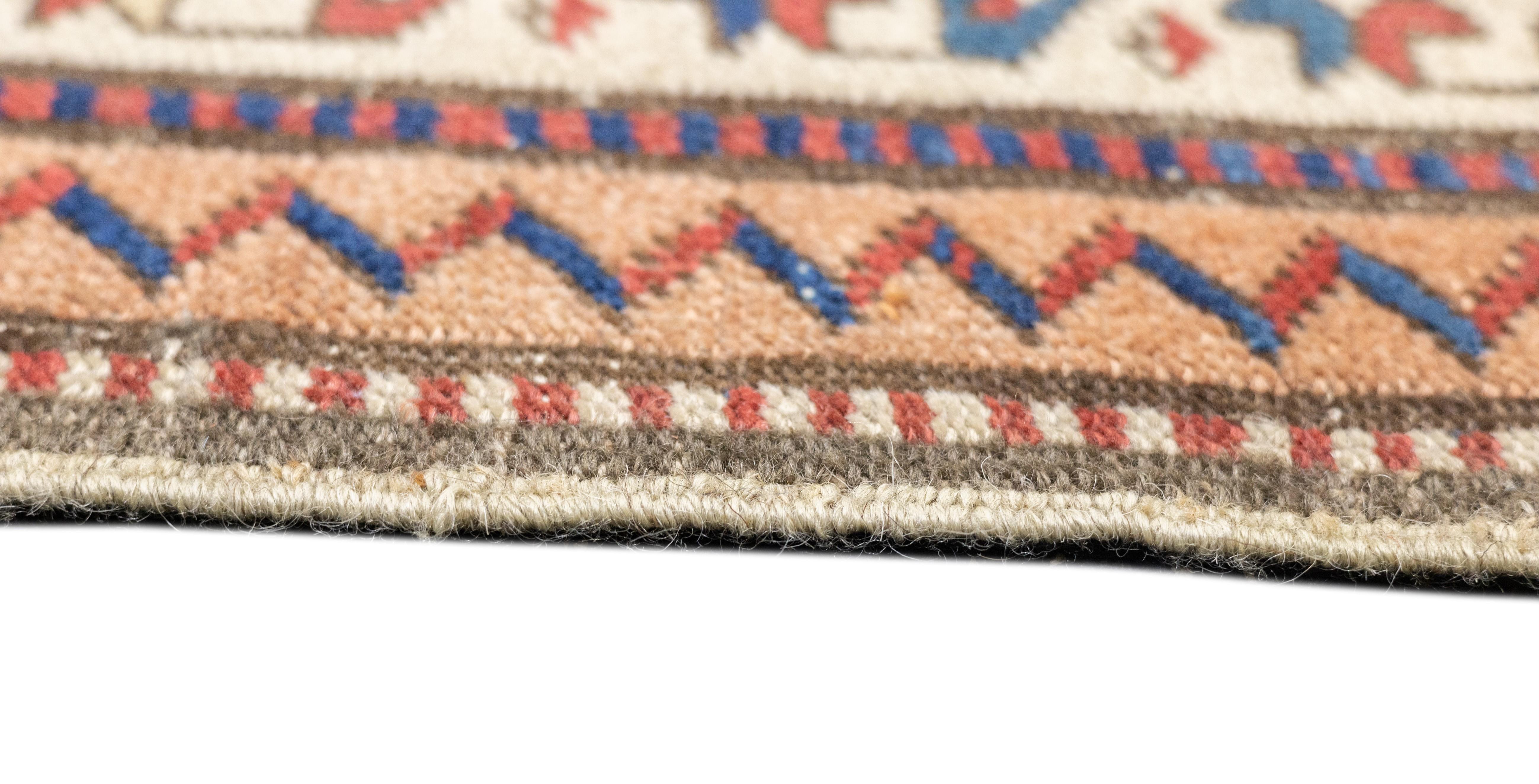 Caucasico Runner Shirvan antico 3'4'' x 9'6'' in vendita