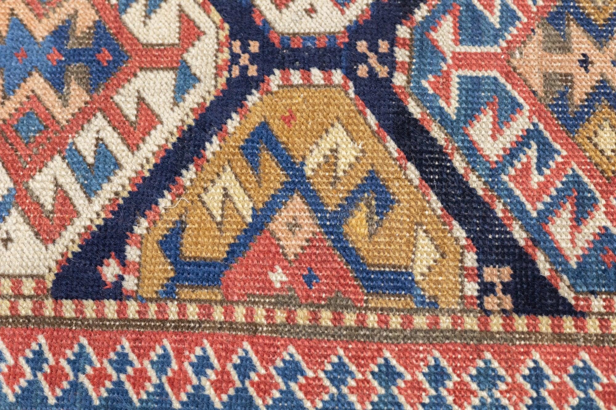 Lana Runner Shirvan antico 3'4'' x 9'6'' in vendita