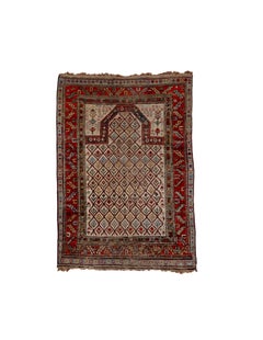 Antique Shirvan Small Mat in Red