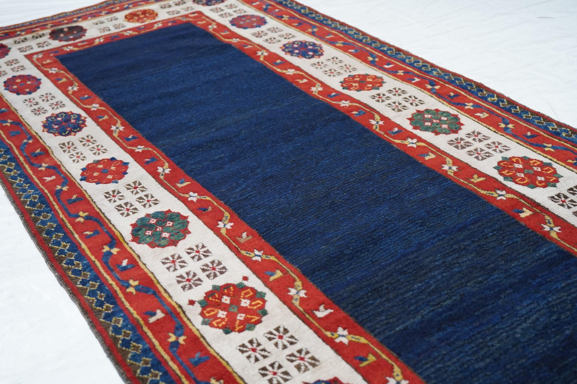 Wool Antique Shirvan Talish Rug For Sale