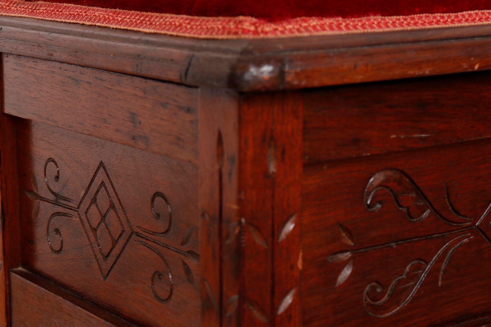 vintage shoe shine stool