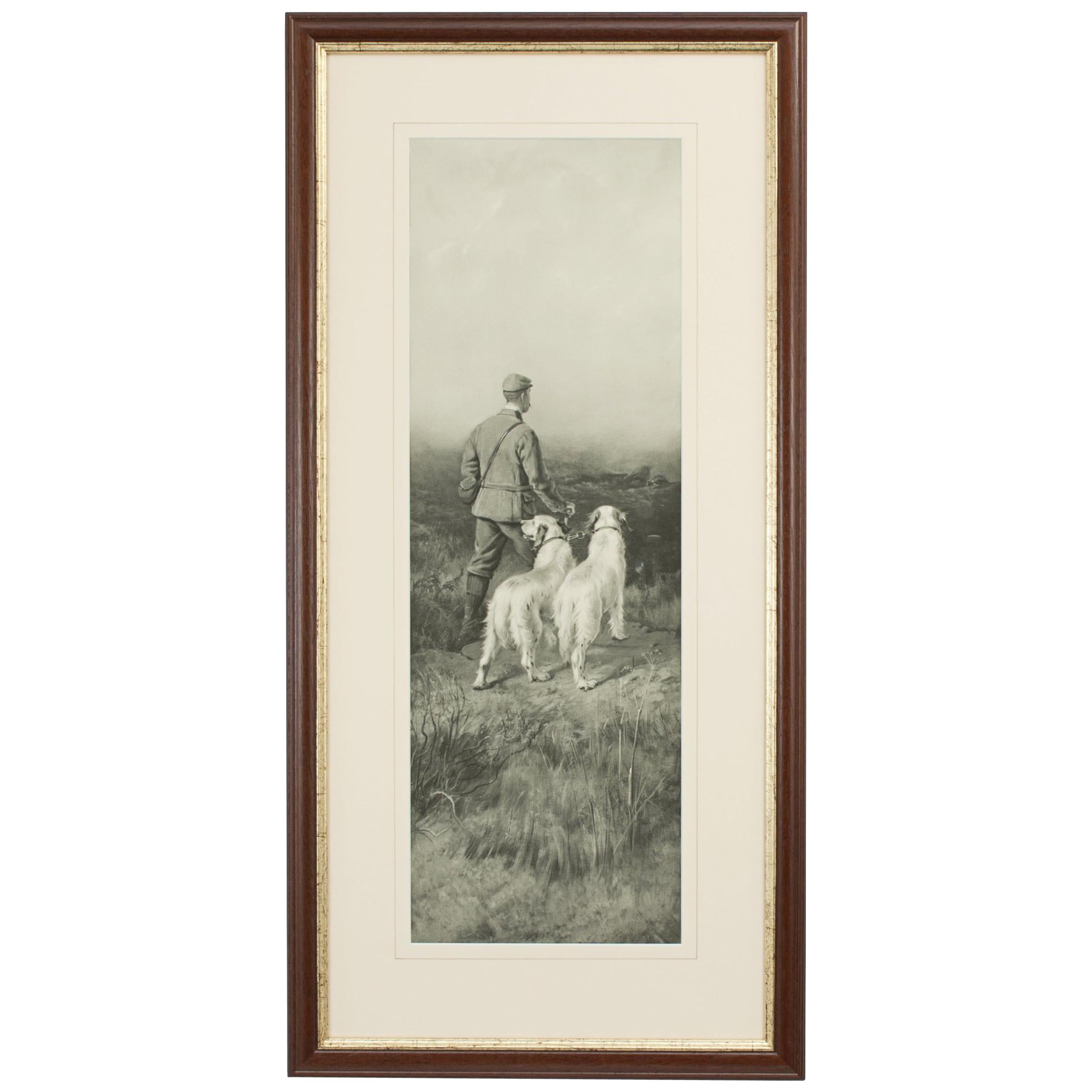 Antique Shooting Print by George Earl, First Beat