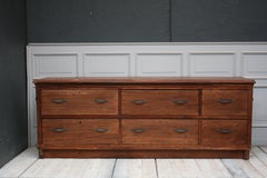 Antique Shop Counter with Drawers, France, circa 1900